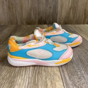 Puma RS Fast Flower Aura 382596-01 Youth US Size 9C Multicolor Sneaker Shoes